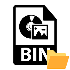 أي برنامج لفتح ملف Bin