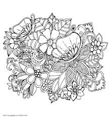 Download and print these flower bouquet coloring pages for free. Bouquet Coloring Page For Adults Coloring Pages Printable Com