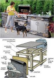 Compatible with a 72 in. 15 Amazing Diy Outdoor Kitchen Plans You Can Build On A Budget Diy Crafts