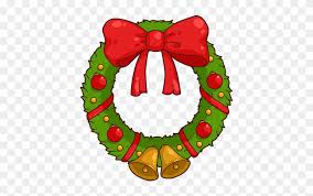 Polish your personal project or design with these christmas garland transparent png images, make it even more personalized and more attractive. Christmas Wreath Clip Art Christmas Wreath Cartoon Free Transparent Png Clipart Images Download