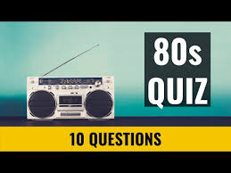 You can even time yourself on this one! 80s Quiz 10 Trivia Questions And Answers Youtube