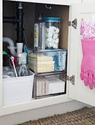 kitchen sink organization ideas