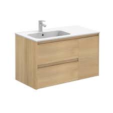 Wall hung furniture saves valuable floor space. Ws Bath Collections Ambra 90 Wall Mounted Bathroom Vanity 35 6 Modo Bath