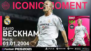 In pes 21 we will get next 2 iconic. Pes 2021 Beckham New Iconic Moments Free Download Real Madrid Iconic Moments Beckham New Face Youtube