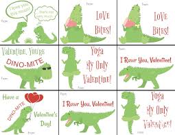 It can also be used as an anniversary card or whenever you'd like to share some love. Funny T Rex Classroom Valentine Cards Modern Mom Life