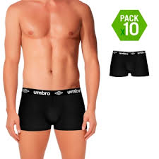 Pack compuesto por dos bóxers de punto, uno en color negro liso, y el otro en negro estampado. Pack 10 Calzoncillos Umbro En Color Negro Para Hombre Con Ofertas En Carrefour Las Mejores Ofertas En Moda Carrefour Es