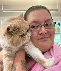 Grumpkins found her forever family today and we're so happy for her! 🧡  #AdoptedAndLoved #HappyDay #Grumpkins #PortStJoeFL #GulfCounty