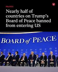 Trump said he was "friends" with all the world leaders on his new Board of  Peace