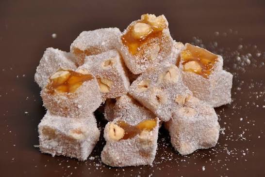 Hazelnut Turkish Delight