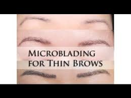 Woollongong beauty salon show off clients microbladed blonde eyebrows. Vlog Microblading Thin Brow Touchup Neutralize Mslabellemel Youtube