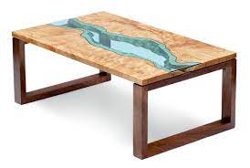 Qu'un plateau en verre soit utilisé sur une petite table basse, une table de terrasse ou une grande table en verre pour salle à manger en chêne massif, ce dessus de table en verre se distingue par son style chic et épuré.pourvu d'une belle clarté, ce dessus de table en verre solide apporte une. Des Rivieres A Tables Table Bois Table Basse Table Bois Brut