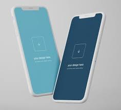 Download Free Floating Iphone X Clay Mockup Titanui