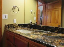 Bathroom Black And White Granite Countertops Magma Granite Bathroom Countertop Black And Gold Home Decor Bathroom Remodel Granite Bathroom Bathroom Countertops Diy Black Granite Countertops