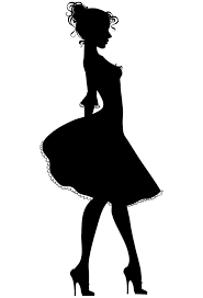 Clip Art Women S Dress Clipart Clipart Kid Silhouette Dress Silhouette Woman Silhouette