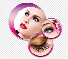 Free: Eyelash extensions Cosmetics Beauty Eye Shadow, Eye, violet, people,  cosmetics png
