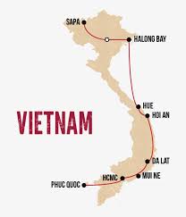Ho chi minh city, or saigon, is the largest city in vietnam, situated in the south. Wanderlist Vietnam Map Of Vietnam Saigon Transparent Free Transparent Png Download Pngkey