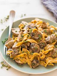 Tenderloin can be expensive, so sometimes i opt for a cheaper cut of beef like sirloin, but this recipe is best with tenderloin. Slow Cooker Beef Stroganoff From Scratch Well Plated By Erin