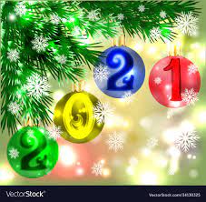 Merry Christmas Background Wallpaper 2021 Happy New 2021 Year Merry Christmas Background Vector Image