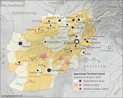 10 maps to understand afghanistan. Afghanistan Map Of Taliban Control In April 2014 Political Geography Now