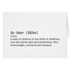 The Definition Of A Father Best Dad In The World Card Zazzle Com In 2020 Dad Definition Best Dad Dad Day