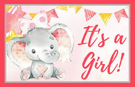 Baby shower decorations idea, with many tips and guide to make your special event become. Its A Girl Elephant Baby Shower Gender Reveal Welcome Baby Home 11 X 17 Poster Baby Shower Decorations Supplies Banner Hospital Door Decor Pink Gray Buy Online In Aruba At Aruba Desertcart Com