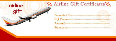 Jotform's massage gift certificate pdf template will automatically generate custom massage gift create beautiful mother's day gift certificates for your customers with this free, printable template! Airline Ticket Gift Certificate United Airlines And Travelling