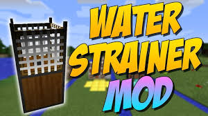 Below are instructions for installing mods in minecraftedu and minecraft. Water Strainer 1 10 Y 1 10 2 Tutorial En Espanol Minecraft 1 Minecraft Mods Minecraft
