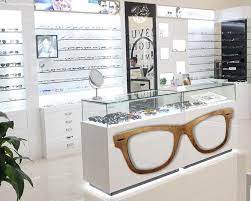 Optometry Decor Optometry Art Optician Giant Wayfarer Etsy Retail Store Interior Design Showroom Interior Design Eyewear Store Design