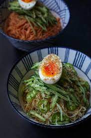 Bibimmyeon Easy Korean Noodles Recipe Video Seonkyoung Longest Recipe Korean Food Side Dishes Easy Chinese Recipes Korean Noodles