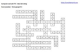 Check spelling or type a new query. Contoh Soal Teka Teki Silang Tts Tema Geografi Rumah Pintar