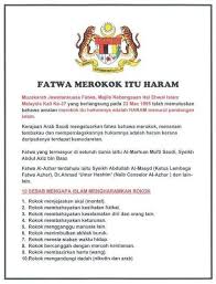Rokok Haram Rokok Bijak Islam