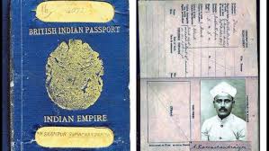 Oldest British India passport and its ...