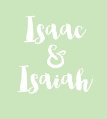 Isaac Isaiah Twin Names Twin Baby Names Baby Names
