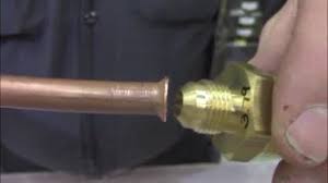 Maybe you would like to learn more about one of these? How To Flare Copper Tubing For Gas Danger Not Water Compression Nut Youtube