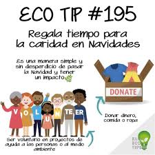 Regala Tiempo Para La Caridad En Navidades Salud Y Medio Ambiente Conservacion Del Ambiente Cuidado Del Medio Ambiente