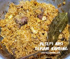 Nasi briyani merupakan resep menu masakan nasi khas dari negara arab namun sebagian ada yang bilang dari daerah india. Resepi Nasi Beriani Kambing Mudah Pasti Menjadi Ini Adalah Bellarina Natasya