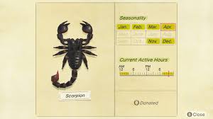 The scorpion is one of three dangerous bugs in animal crossing: Animal Crossing Scorpion Island How To Catch And Farm Scorpions Gamespot