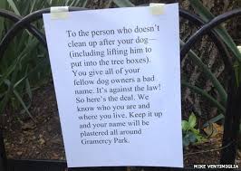 So how do you stop this? Eight Radical Solutions To The Problem Of Dog Mess Bbc News