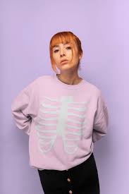 See the handpicked 93 aesthetic creepy pastel goth wallpaper gallery posted. Pastel Goth Rib Cage Sweater Nu Goth Kawaii Sweatshirt Etsy New Zealand