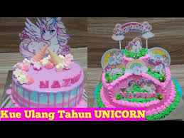 Selamat ulang tahun buat anakku, semoga engkau diberikan ilmu dan budi pekerti yang baik, lembut hatinya, gagah pemberani dan lebih sholeh. Cara Membuat Kue Ultah Tema Unicorn Aliya Family Youtube