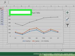 2 Easy Ways To Make A Line Graph In Microsoft Excel