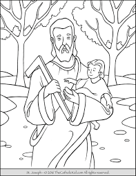 You can search several different ways, depending on what information you have available to enter in the site's search bar. Saint Joseph Coloring Page The Catholic Kid