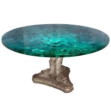Rare Russian Malachite Stone Round Table 1stdibs Com Malachite Stone Malachite Antiques