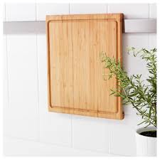 Rimforsa Chopping Board Bamboo 14 X11 36x30 Cm Ikea Bamboo Kitchen Wall Storage Bamboo Decor