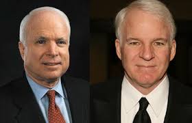 John McCain & Steve Martin
