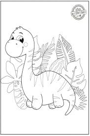 Cute Dinosaur Coloring Pages