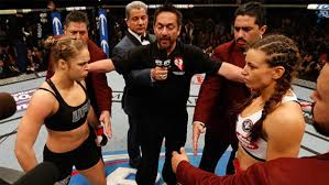 She is one of three cover models for the 2016 sports illustrated swimsuit issue. Miesha Tate Confident A Third Fight With Ronda Rousey Would Be Different