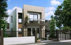50 Small Two Storey House Designs That Can Be Fitted In Small Lot Area Small House Design Small House Design Plans Two Storey House