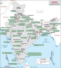Zoos In India Location Map Zoo In India India World Map World Geography Map