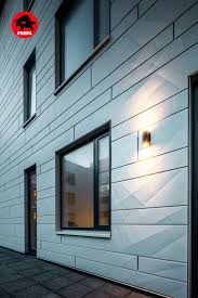 Aussergewohnliche Fassadengestaltung Fassadengestaltung Hinterluftete Fassade Fassade